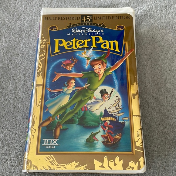 Walt Disney’s Peter Pan VHS Fully Restored, Masterpiece Collection. - Picture 1 of 7